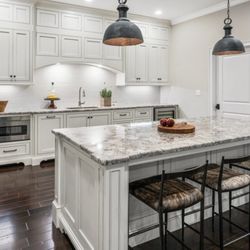 Plains Floor & Window Covering - We offer granite and quartz countertops.