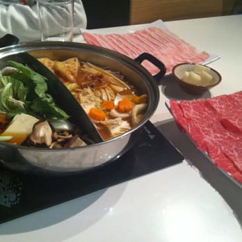 Nabe - Sukiyaki and Kurobuta pork belly nabemono sets - Hot Pot Near Me - San Francisco, California Nabe - Sukiyaki and Kurobuta pork belly nabemono sets - Hot Pot Near Me - San Francisco, California