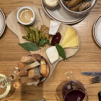 All Together Now - Three Cheese Board & fingerling potatoes with vino: a perfect afternoon snack - Specialty Food Near Me - Chicago, Illinois