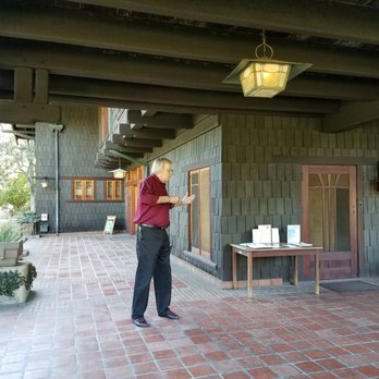 Gamble House - Outside near front door - Landmarks & Historical Buildings Near Me - Pasadena, California Gamble House - Outside near front door - Landmarks & Historical Buildings Near Me - Pasadena, California