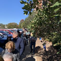 Charlotte Mecklenburg Library - Matthews - Lunch time early voting at Matthews library.