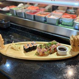 Salmon Roll, Blue Fin Toro Truffle Salmon Roll, Blue Fin Toro Truffle
