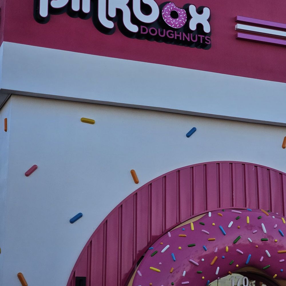 Pinkbox Doughnuts - Front of the building - Donuts Near Me - Las Vegas, Nevada Pinkbox Doughnuts - Front of the building - Donuts Near Me - Las Vegas, Nevada
