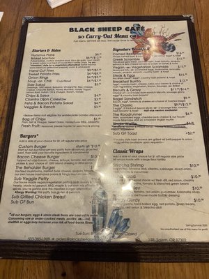 Menu photo 8 Black Sheep Cafe Salem, OR Menu photo 8 Black Sheep Cafe Salem, OR