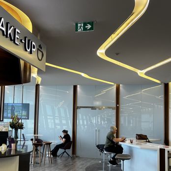 Virgin Australia Lounge - Barista bar - Airport Lounges Near Me - Melbourne Airport, VIC Virgin Australia Lounge - Barista bar - Airport Lounges Near Me - Melbourne Airport, VIC