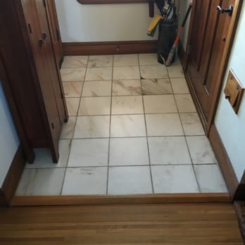 Ideal Tile Austin - Before. Who ever did the installation originally simply laid marble over the wood planks of the house and actually used 1/4 inch spacer. UGH - Tiling Near Me - Austin, Texas Ideal Tile Austin - Before. Who ever did the installation originally simply laid marble over the wood planks of the house and actually used 1/4 inch spacer. UGH - Tiling Near Me - Austin, Texas