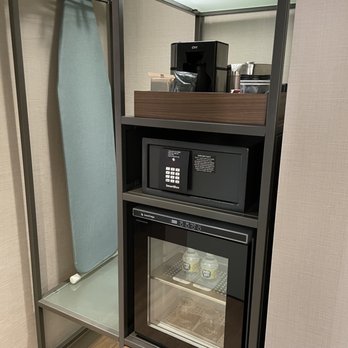 AC Hotel Seattle Bellevue/Downtown - Closet, safe, refrigerator, iron, coffeemaker - Hotels Near Me - Bellevue, Washington AC Hotel Seattle Bellevue/Downtown - Closet, safe, refrigerator, iron, coffeemaker - Hotels Near Me - Bellevue, Washington