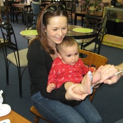 You Made It! - Footprint Fun!  There is no substitute for a washable, food-safe masterpiece from their childhood!
