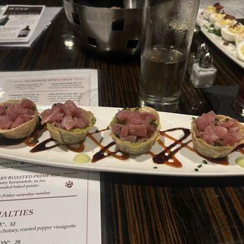 Rosewood Grill - Sushi shots - New American Near Me - Hudson, Ohio