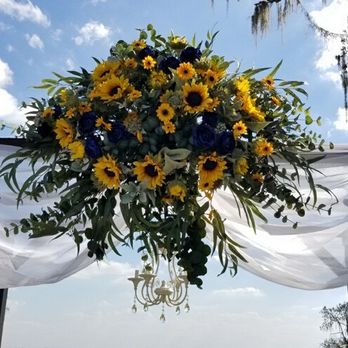 Kathie's Kreations - Sunflower spray by Kathie - Floral Designers Near Me Kathie's Kreations - Sunflower spray by Kathie - Floral Designers Near Me