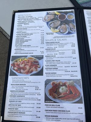 Menu photo 3 Pier 99 Corpus Christi, TX