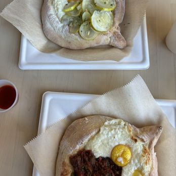 Skalka - Beef Stroganoff Boat & Veggie Boat - Breakfast & Brunch Near Me - Seattle, Washington Skalka - Beef Stroganoff Boat & Veggie Boat - Breakfast & Brunch Near Me - Seattle, Washington