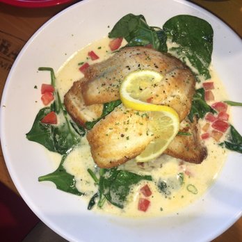 Bubba Gump Shrimp - Jenny's catch --- Pan seared tilapia with lobster butter sauce - Seafood Near Me - Long Beach, California Bubba Gump Shrimp - Jenny's catch --- Pan seared tilapia with lobster butter sauce - Seafood Near Me - Long Beach, California
