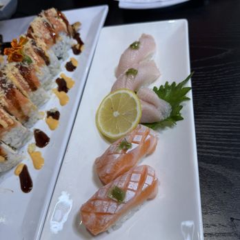 Kaiki Sushi - Salmon belly and yellowtail belly - Sushi Bars Near Me - Van Nuys, California