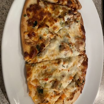Sinclair's Restaurant - Thai chicken flatbread - American Near Me - Blue Springs, Missouri Sinclair's Restaurant - Thai chicken flatbread - American Near Me - Blue Springs, Missouri