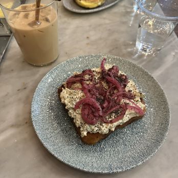 K'Far Cafe - Trout Toast - Cafes Near Me - Philadelphia, Pennsylvania K'Far Cafe - Trout Toast - Cafes Near Me - Philadelphia, Pennsylvania