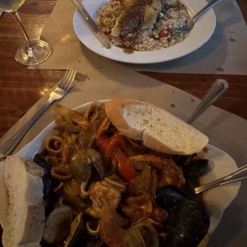 Black Whale - Jambalaya and halibut - Seafood Near Me - Beach Haven, New Jersey Black Whale - Jambalaya and halibut - Seafood Near Me - Beach Haven, New Jersey