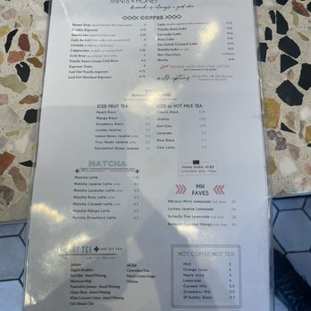 Mints & Honey - Menu - Coffee & Tea Near Me - Burlingame, California Mints & Honey - Menu - Coffee & Tea Near Me - Burlingame, California