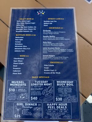 Menu photo 1 Buoy 35 Blue Point, NY