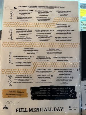 Menu photo 2 Be Well Bakery & Cafe Huntingdon Valley, PA