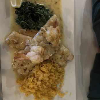 Pagano's Uva Restaurant - Branzino Branzino and Shrimp Almondine - Italian Near Me - Bradley Beach, New Jersey