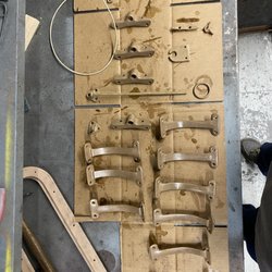 Southcoast Boatworks - Bead Blasting and sealing Brass