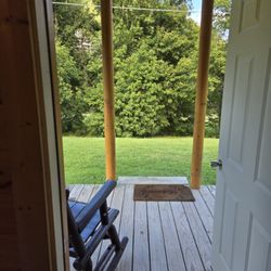 Hatfield's Hideout - Back door