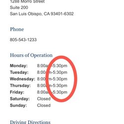 San Luis Obispo VA Clinic