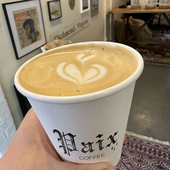 Paix Coffee - Oat milk latte - Coffee & Tea Near Me - Richmond, Virginia