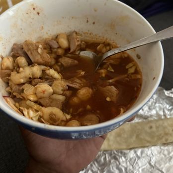 Casa Sanchez - Posole. I almost forgot to take a pic - Mexican Near Me - Ontario, California