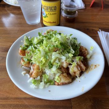 Baja Fish Tacos - Baja Bowl with shrimp and Pacifico - Seafood Near Me - Laguna Hills, California Baja Fish Tacos - Baja Bowl with shrimp and Pacifico - Seafood Near Me - Laguna Hills, California