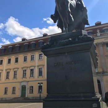 Carl-August-Denkmal - Carl-August-Denkmal pomnik Statue socha krala Augusta Weimar - Landmarks & Historical Buildings Near Me - Weimar, TH