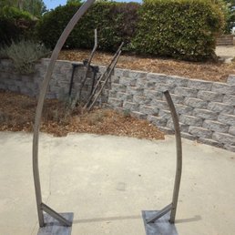 custom welded wedding arch custom welded wedding arch