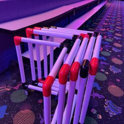 Bear Creek Roller Rink - They got a bunch of these for novice skaters
