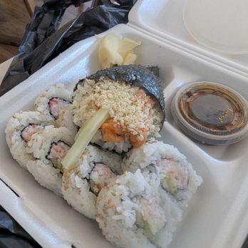 Hinode-Sushi - $8.99 Too Good to Go app deal makes it worth it. A roll, 1 handroll, 1 large miso soup, and a large milk tea. Worth it! - Sushi Bars Near Me - Las Vegas, Nevada Hinode-Sushi - $8.99 Too Good to Go app deal makes it worth it. A roll, 1 handroll, 1 large miso soup, and a large milk tea. Worth it! - Sushi Bars Near Me - Las Vegas, Nevada