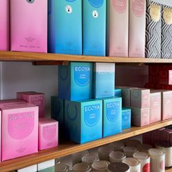 Bays Flowers - A selection of Ecoya candles and gifts available in-store.