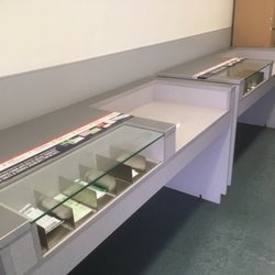US Post Office - There's an abundance of pens. So customer-friendly.