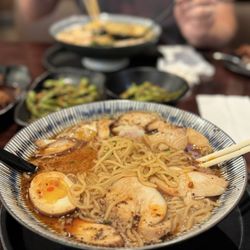 Ramen Jo - Shoyu Ramen w/egg and black garlic