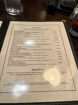 Menu photo 1 Milton Tavern Alpharetta, GA