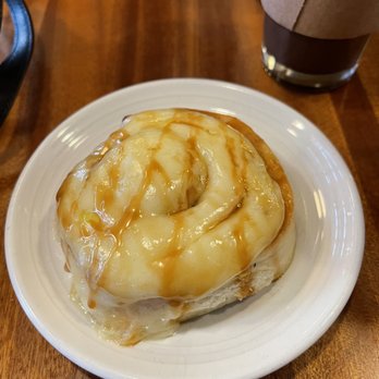 Bread & Honey Cafe - Salted Carmel Cinnamon Roll - Cafes Near Me - Portland, Oregon Bread & Honey Cafe - Salted Carmel Cinnamon Roll - Cafes Near Me - Portland, Oregon