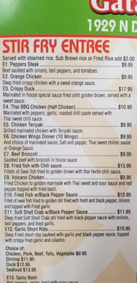 Menu photo 5 Chef Million Thai Bistro Las Vegas, NV Menu photo 5 Chef Million Thai Bistro Las Vegas, NV