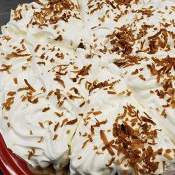 Grandma Bair's Family Restaurant and Catering - Coconut cream pie