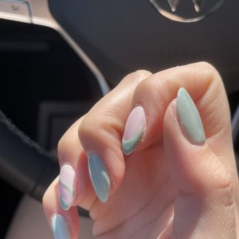 A&R Nail Spa - Top coat not applied and cut to pinky - Nail Salons Near Me - Jacksonville, North Carolina A&R Nail Spa - Top coat not applied and cut to pinky - Nail Salons Near Me - Jacksonville, North Carolina