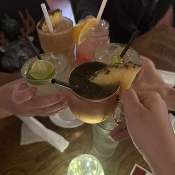 Foster's Kitchen - Botanist's Cucumber, Foster's Mule, Lele Lemonade, DB's Coconut Mai Tai - American Near Me - Waikoloa, Hawaii Foster's Kitchen - Botanist's Cucumber, Foster's Mule, Lele Lemonade, DB's Coconut Mai Tai - American Near Me - Waikoloa, Hawaii