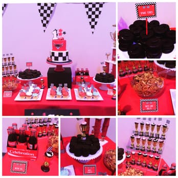 Life The Place To Be - Race Car cake table set-up I created for son's 1st birhtday at Life the Place to Be! - Venues & Event Spaces Near Me - Ardsley, New York