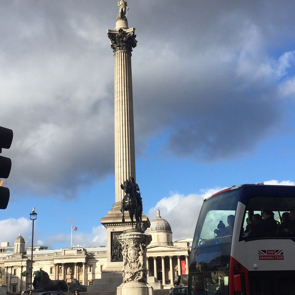 Trafalgar Square - There is Lord Nelson! - Landmarks & Historical Buildings Near Me - London, XGL