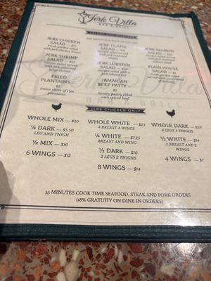 Menu photo 1 Jerk Villa Bar And Grill Chicago, IL Menu photo 1 Jerk Villa Bar And Grill Chicago, IL