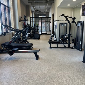 408 Jackson - Spotless gym room with great views of Fluor Field. - Apartments Near Me - Greenville, South Carolina