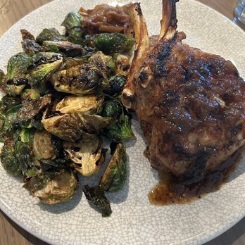 The Goldfinch - Maple Glazed Double Porkchop - New American Near Me - Irvine, California The Goldfinch - Maple Glazed Double Porkchop - New American Near Me - Irvine, California