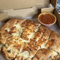 Star Pizza - Chicken Broccoli Alfredo Calzone